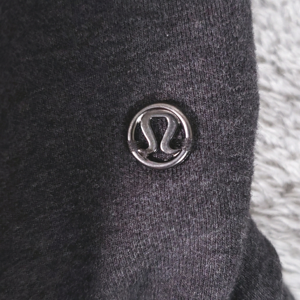 Lululemon &Go Endeavor Heathered Gray Long Sleeve Women's 6 W3M89S - Picture 5 of 13